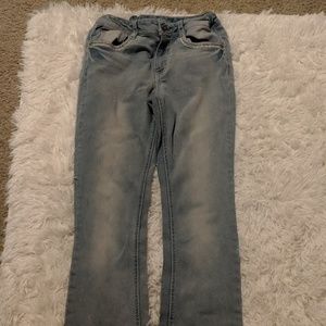 Blue Jean kid jeans with decorated pocket